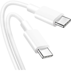 USB-C TO USB-C CABLE - USB 2.0 LENGTH 1.8M 3.25A MAX (65W MAX)