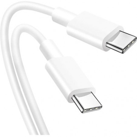 USB-C TO USB-C CABLE - USB 2.0 LENGTH 1.8M 3.25A MAX (65W MAX)