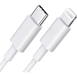 USB-C CABLE TO APPLE LIGHTNING CERTIFIED MFI 2M 3.25A/65W MAX