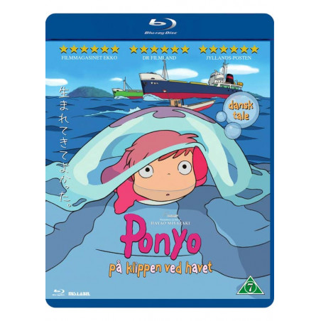 Ponyo på klippen ved havet (Blu-Ray)