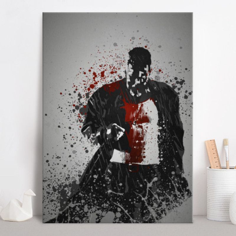 PC SPLATTER - Magnetic Metal Poster 45X32 - Sin