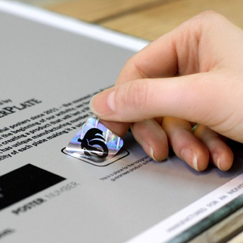 PC SPLATTER - Magnetic Metal Poster 45X32 - Pitch black