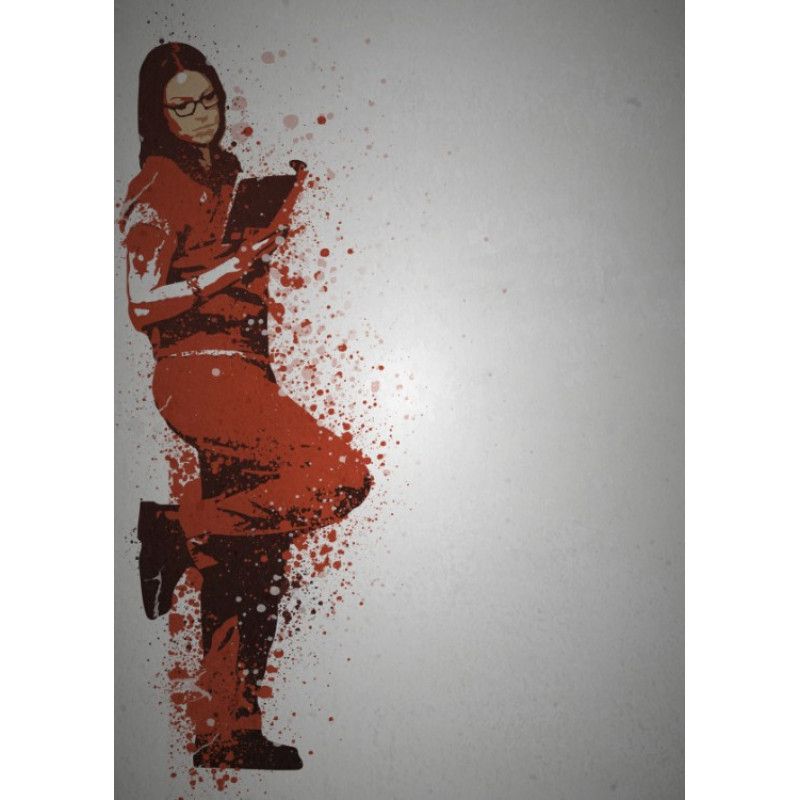 PC SPLATTER - Magnetic Metal Poster 45X32 - The Hot One