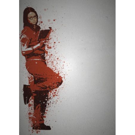 PC SPLATTER - Magnetic Metal Poster 45X32 - The Hot One