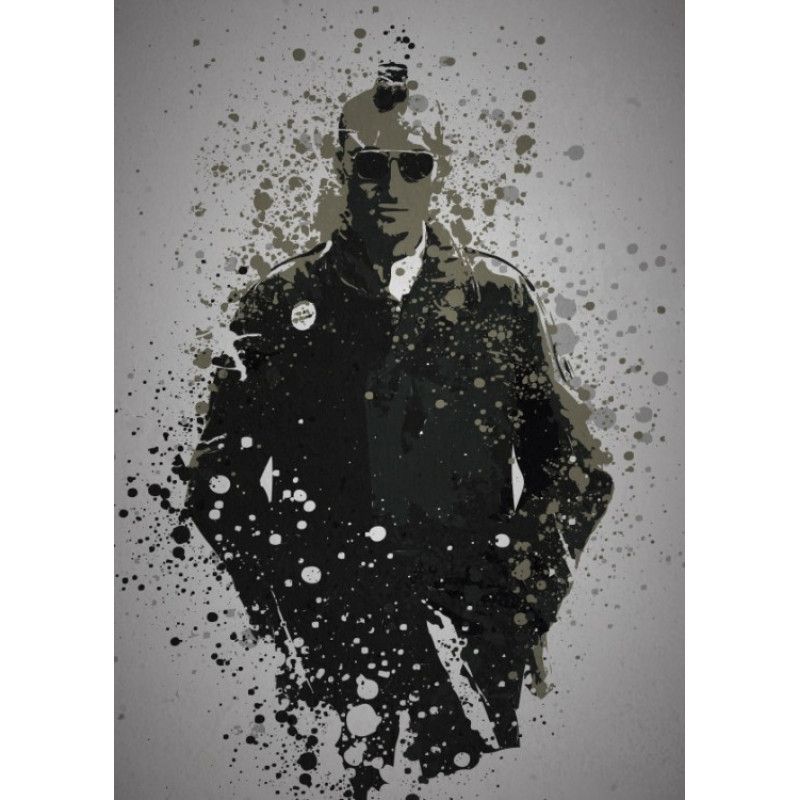 PC SPLATTER - Magnetic Metal Poster 45X32 - Travis
