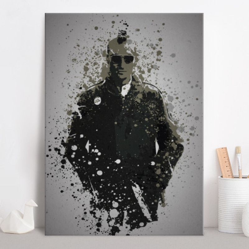 PC SPLATTER - Magnetic Metal Poster 45X32 - Travis