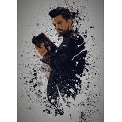 PC SPLATTER - Magnetic Metal Poster 45X32 - Preach