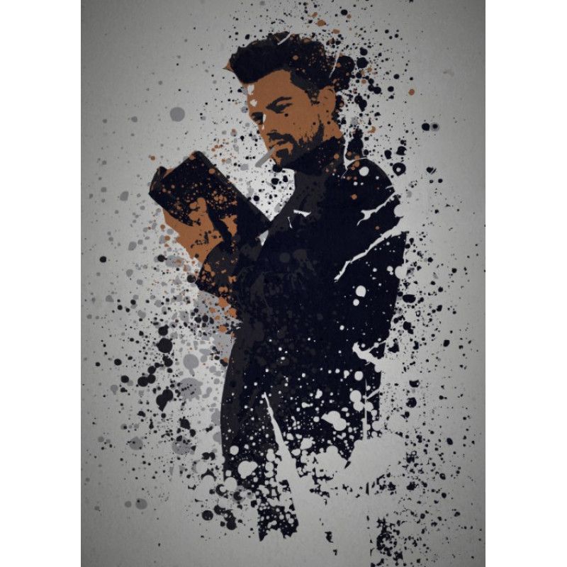 PC SPLATTER - Magnetic Metal Poster 45X32 - Preach