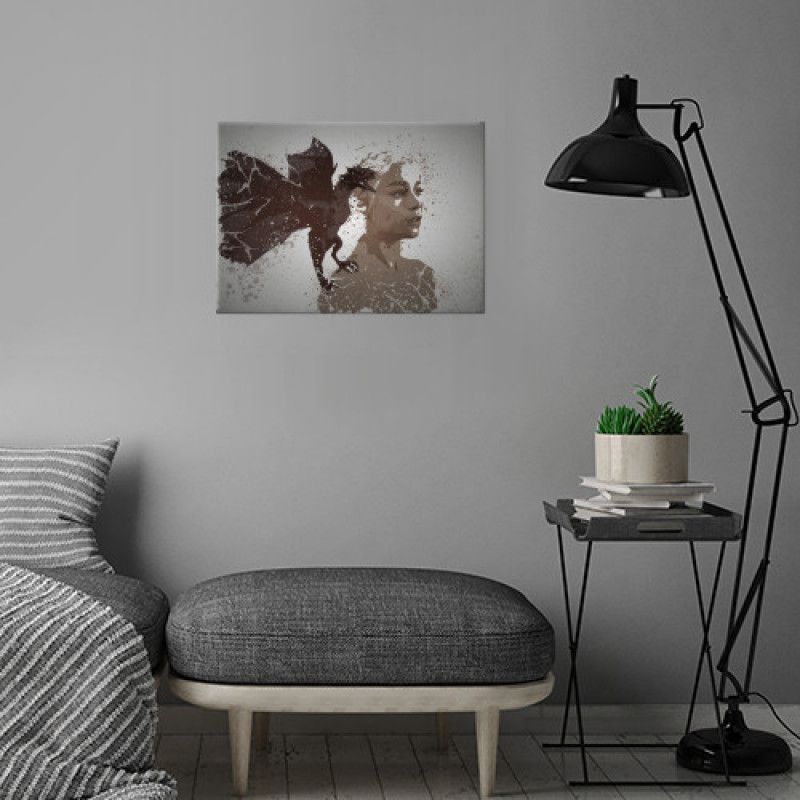 PC SPLATTER - Magnetic Metal Poster 45X32 - Mother of Dragons