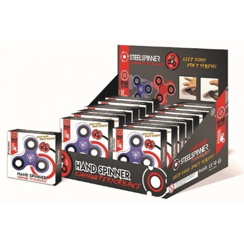 STEELSPINNER - HAND FINGER - Display Classic PERFORMANCE 16pces