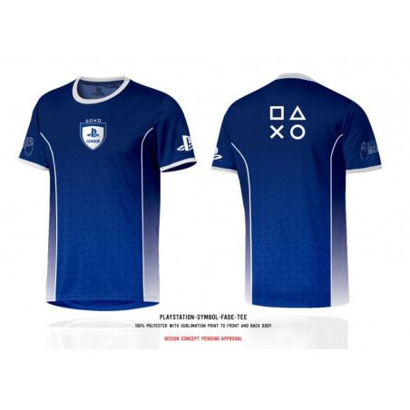 PLAYSTATION - T-Shirt Esport Jersey Playstation Symbol (M)