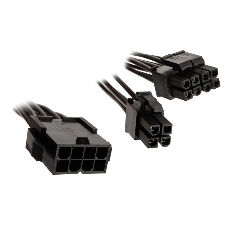 Akasa compatible 8-Pin EPS zu 8-Pin EPS + 4-Pin ATX Adapter Kabel