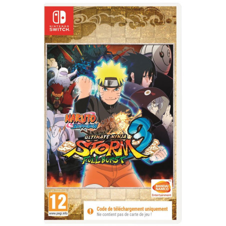Naruto Ultimate Ninja Strorm 3 Full Burst (Code in Box)