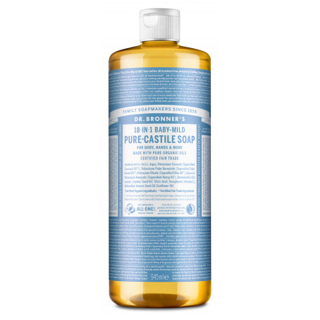Dr. Bronner's - Pure Castile Liquid Soap Baby Mild 945 ml