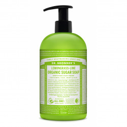 Dr. Bronner's - Organic Sugar Soap Lemongrass Lime 710 ml