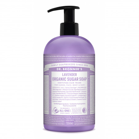 Dr. Bronner's - Organic Sugar Soap Lavender 710 ml