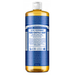 Dr. Bronner's - Pure Castile Liquid Soap Peppermint 945 ml