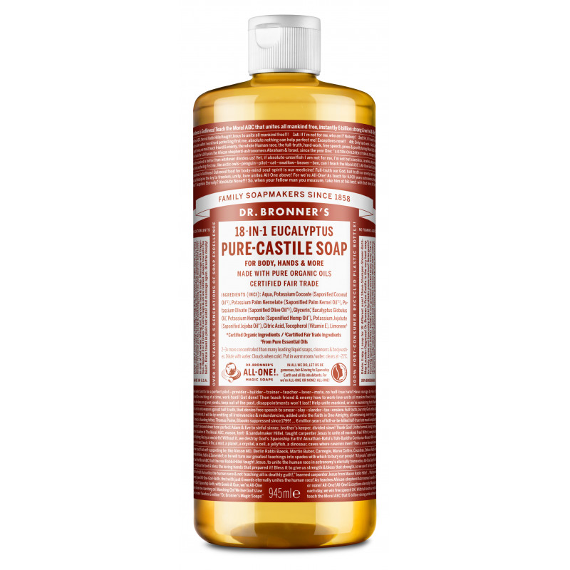 Dr. Bronner's - Pure Castile Liquid Soap Eucalyptus 945 ml