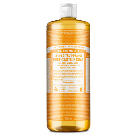 Dr. Bronner's - Pure Castile Liquid Soap Citrus Orange 945 ml