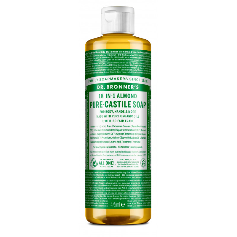 Dr. Bronner's - Pure Castile Liquid Soap Almond 475 ml