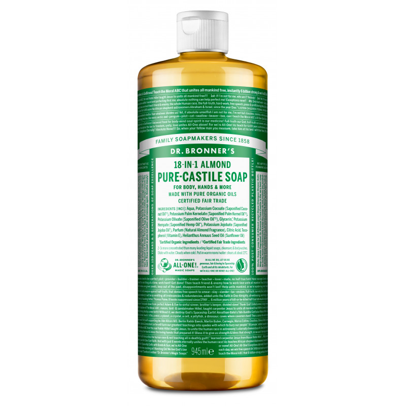 Dr. Bronner's - Pure Castile Liquid Soap Almond 945 ml