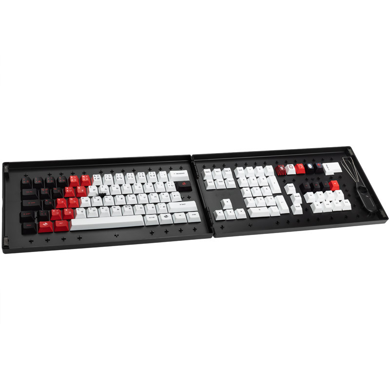 Traitors compatible KABUKI Keycap Set Reverse ver., PBT (DE)