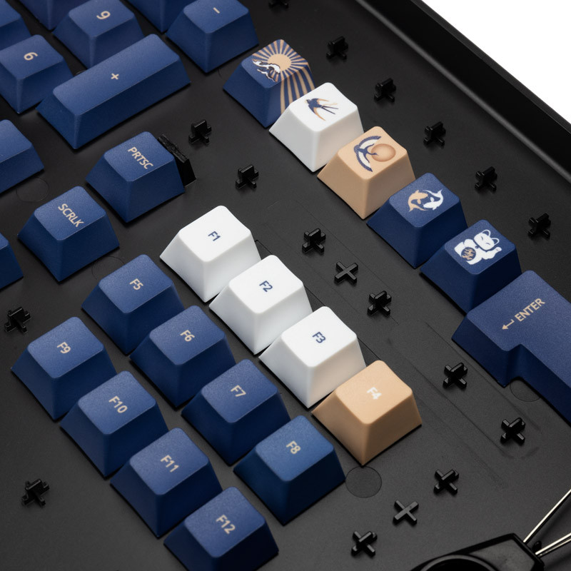 Traitors compatible UKIYO-E Keycap Set, PBT (UK)