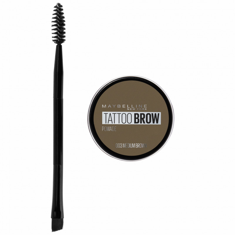 Maybelline compatible - Tattoo Brow Pomade Pot - 03 Medium Brown