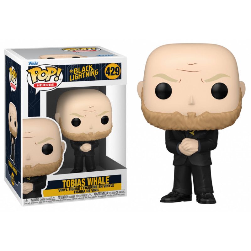 BLACK LIGHTNING - Bobble Head POP N° 429 - Tobias Whale