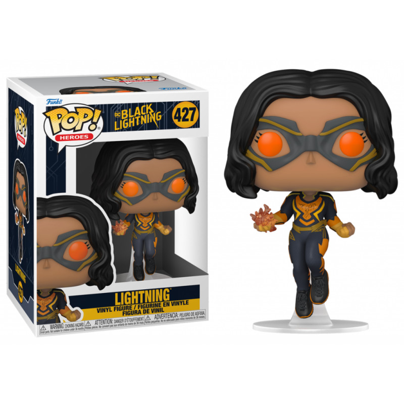 BLACK LIGHTNING - Bobble Head POP N° 427 - Lightning