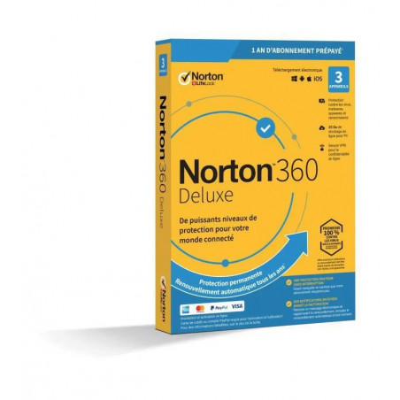 NORTON 360 DELUXE 25GB FR 1Y 3D 1Y GENERIC RET1 MM