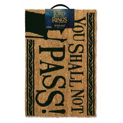 LORD OF THE RINGS - Paillasson 40X60 - You Shall Not Pass