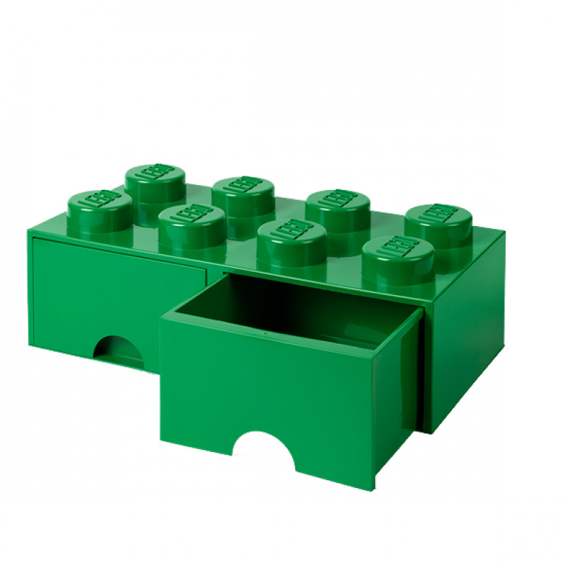 Room Copenhagen compatible - LEGO Brick Drawers 8 - Green (40061734)