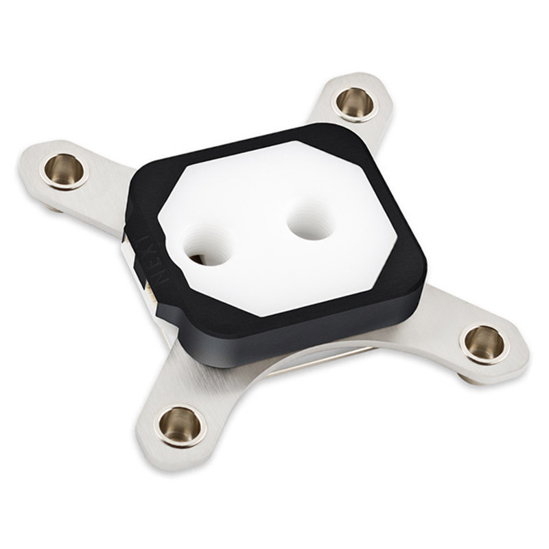 Aqua Computer cuplex kryos NEXT RGBpx 2011/2011-3/2066 - Acetal + 925 Silber, schwarz