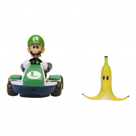 Nintendo - 6,5cm Spin Out Mario Kart - Luigi (408754)
