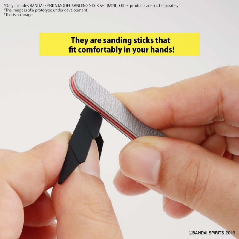 GUNDAM ACC - Sanding Stick MINI Set (lime ponçeuse) - Model Kit