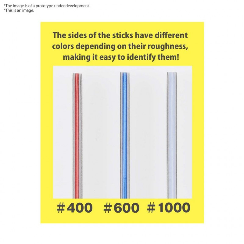 GUNDAM ACC - Sanding Stick MINI Set (lime ponçeuse) - Model Kit