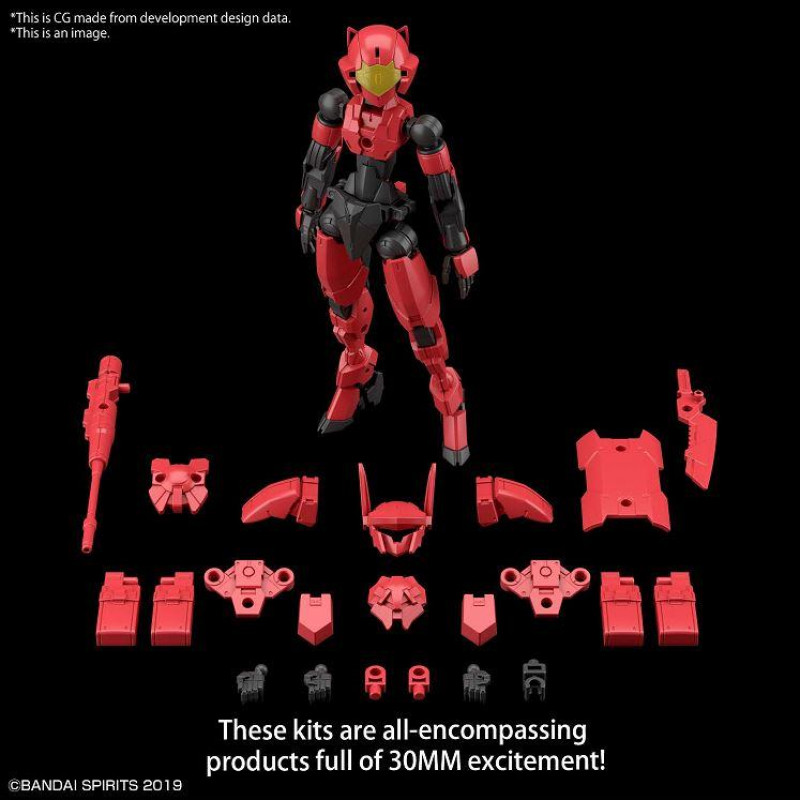 30MM - 1/144 EXM-E7c Spinatia (Commando Type) - Model Kit