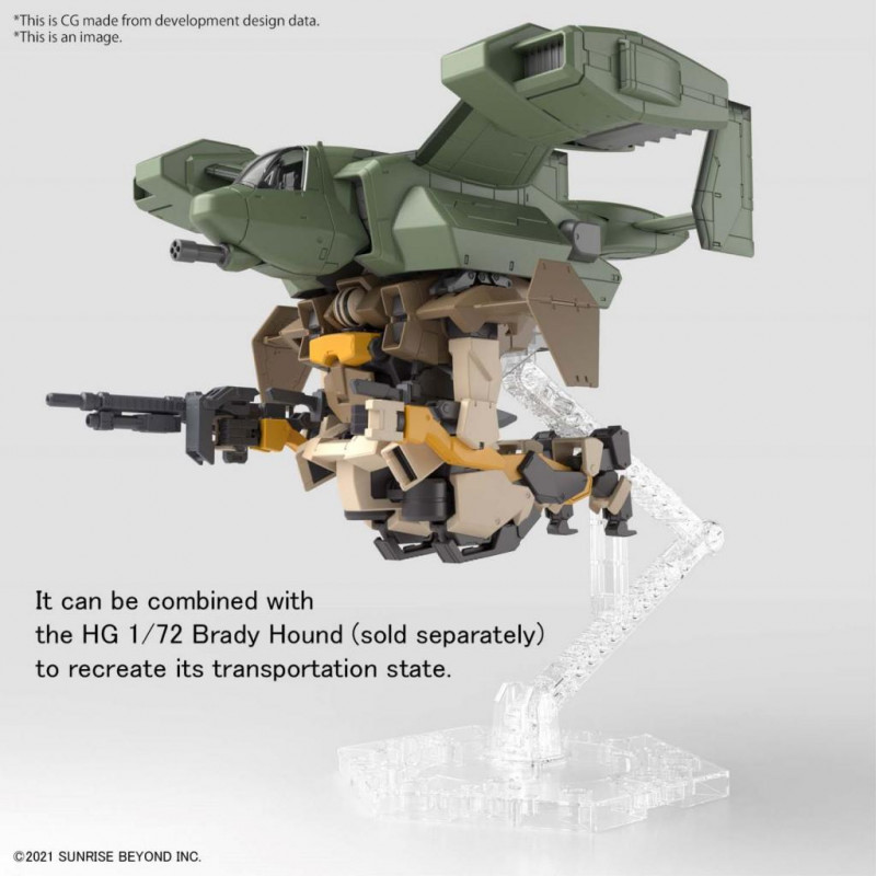 GUNDAM - HG 1/72 V-33 Stork Carrier - Model Kit