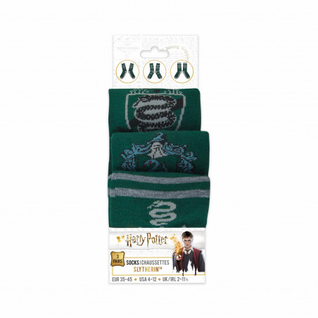 Harry Potter - Slytherin - 3 pairs of Socks