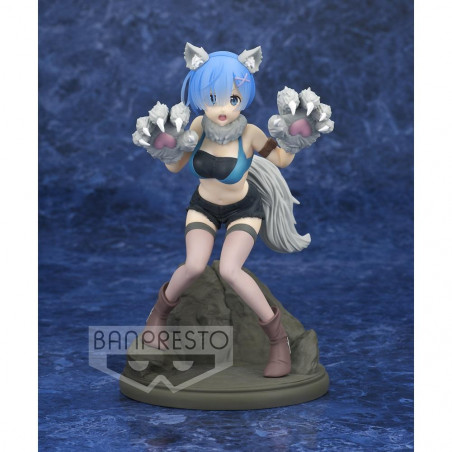 RE:ZERO - Rem - Figurine Espresto 22cm