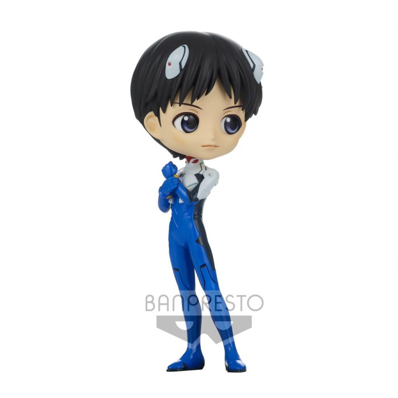 EVANGELION - Shinji Ikari - Figurine Q Posket 15cm ver.A