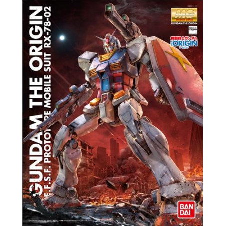 GUNDAM The Origin - Model Kit - MG 1/100 - RX-78-02 Gundam
