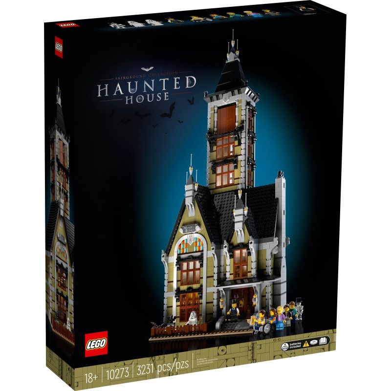 Ghost House at the Funfair, 3231 piece Haunted House (10273)