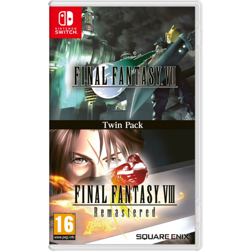 Final Fantasy VII & Final Fantasy VIII Remastered Twin Pack
