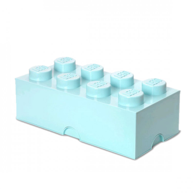 Room Copenhagen compatible - LEGO Storrage Brick 8 - Aqua (40041742)
