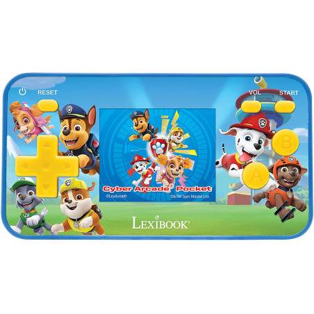 Lexibook - Handheld console Cyber Arcade® Pocket Paw Patrol - screen 1.8'' 150 games incl. 10 with Paw Patrol (JL1895PA