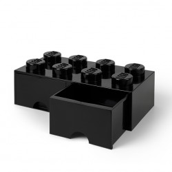 Room Copenhagen compatible - LEGO Brick Drawers 8 - Black (40061733)
