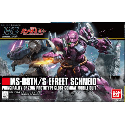 GUNDAM - Model Kit - HG 1/144 - Efreet Schneid MS-08TX/S - 13CM