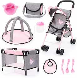 Bayer - Buggy Set with Butterflies (21533AB)